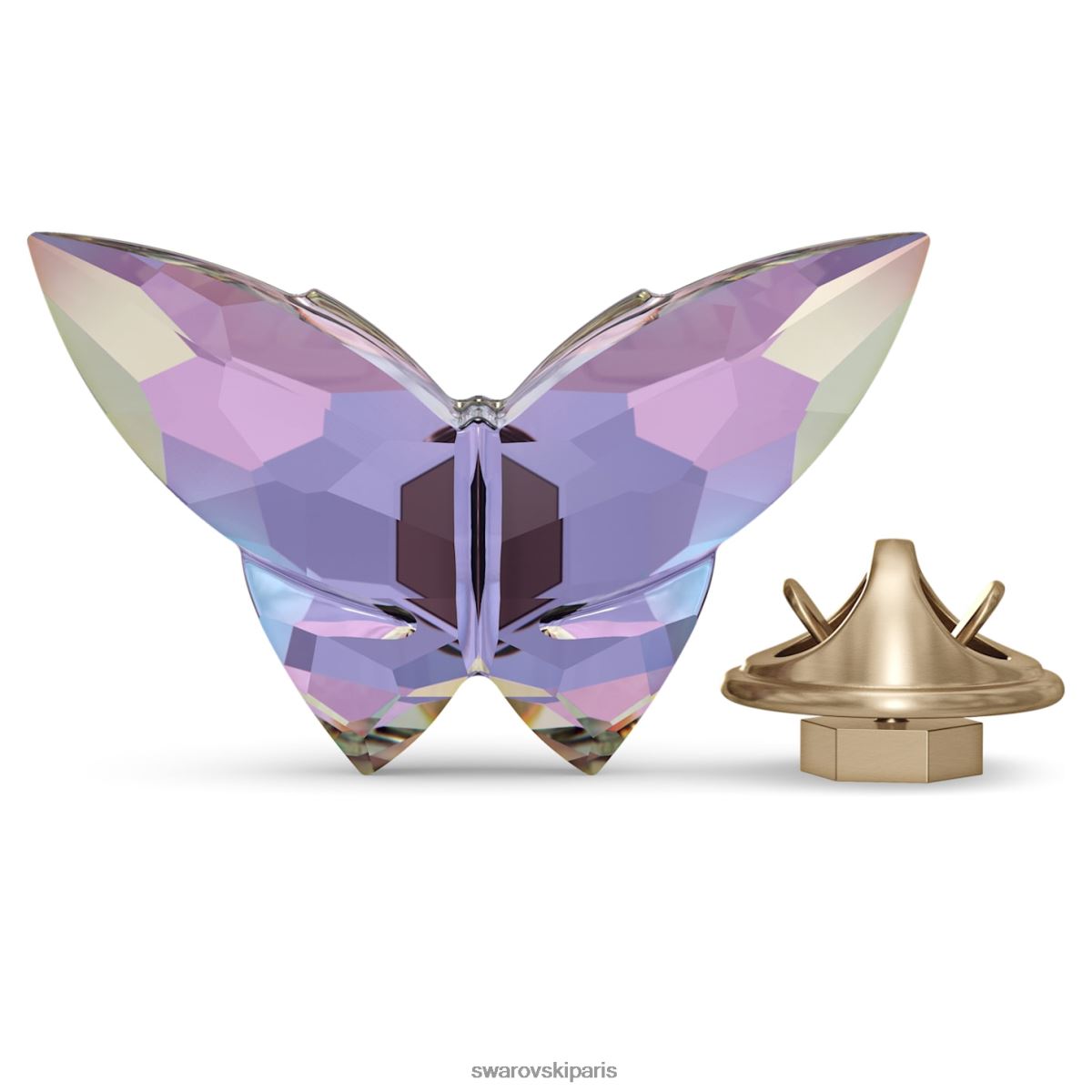 décorations Swarovski la jungle bat l’aimant papillon violet RZD0XJ1795