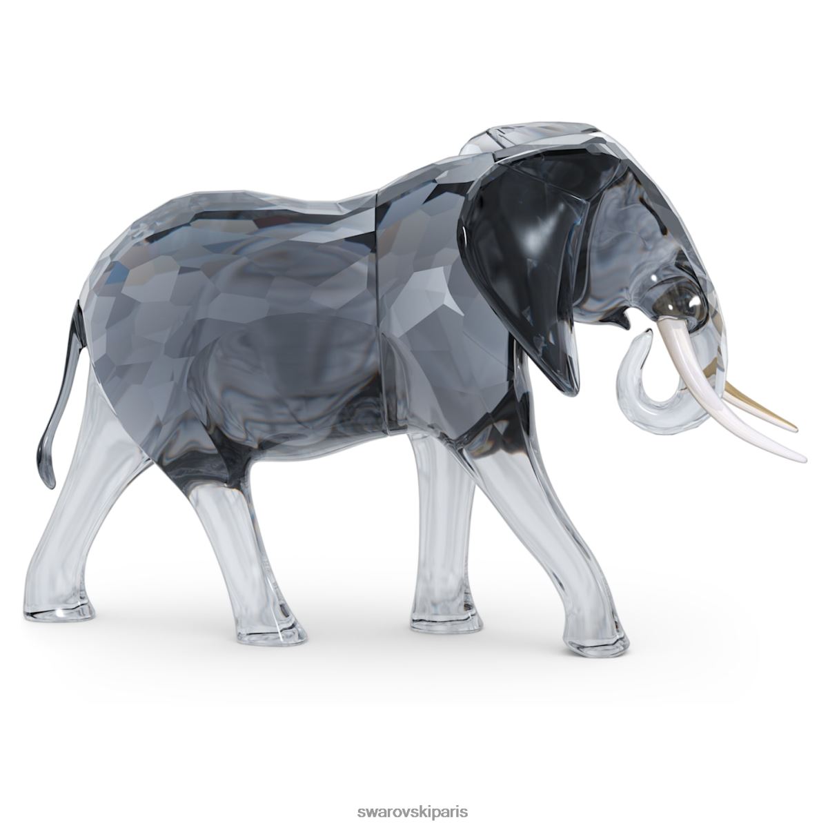 décorations Swarovski élégance du taureau éléphant d'Afrique collection RZD0XJ1690