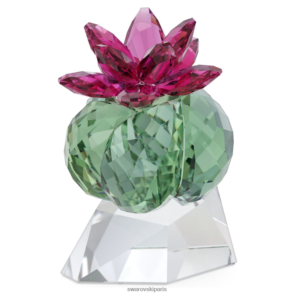 décorations Swarovski fleurs de cristal cactus bordeaux collection RZD0XJ1622