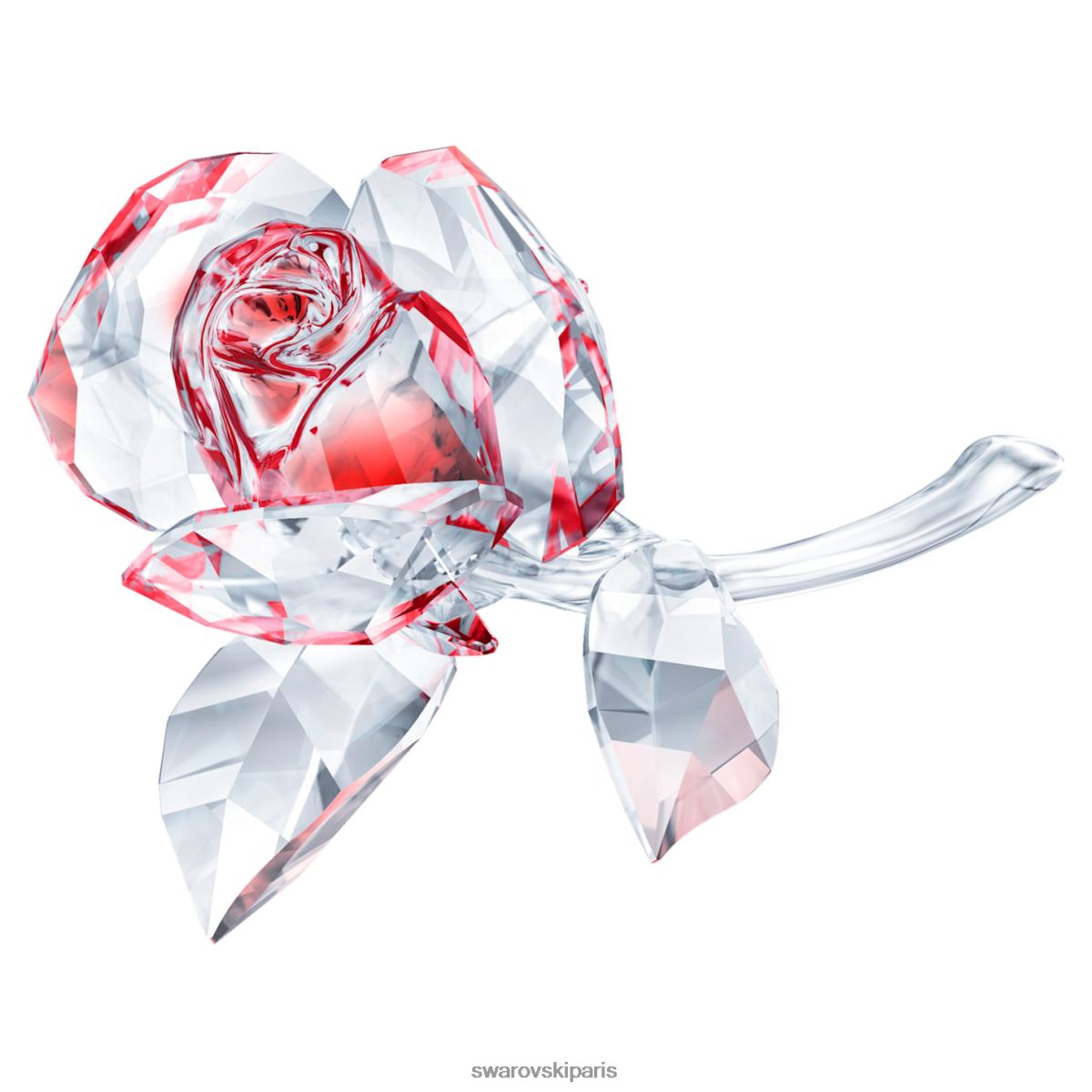 décorations Swarovski rose en fleurs rouge RZD0XJ1615