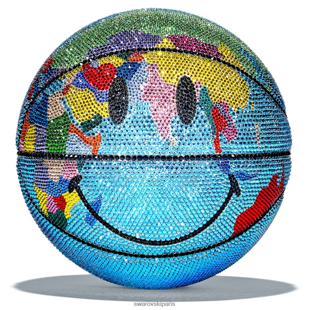 accessoires Swarovski marché, globe, basket-ball taille réglementaire, multicolore RZD0XJ1519