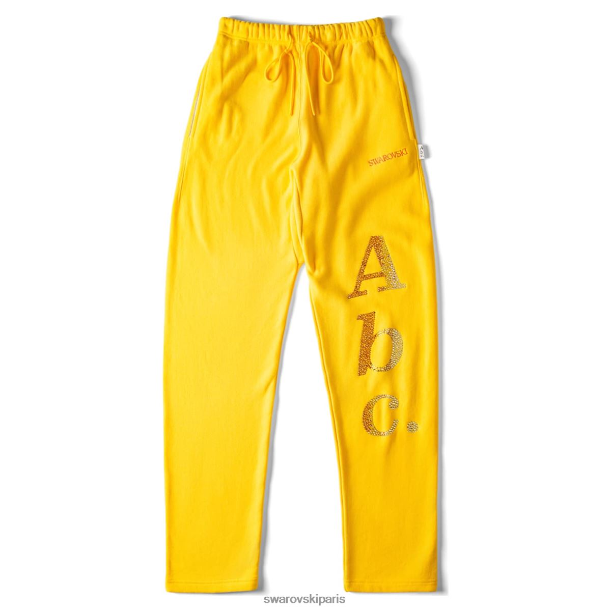 les pantalons de survêtement Swarovski pantalons de survêtement d'objets colorés jaune RZD0XJ1505